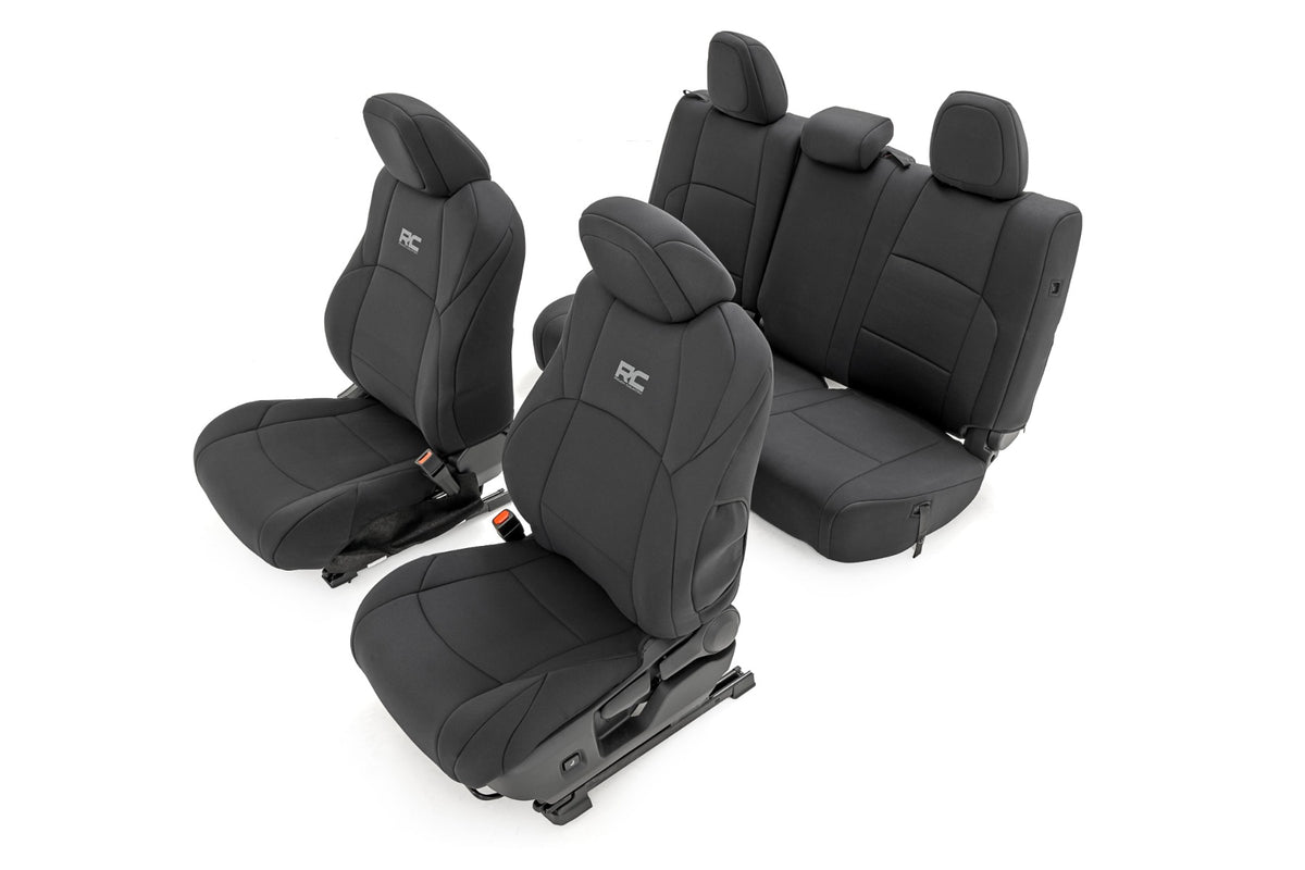 Seat Covers | FR & RR | Double Cab | Toyota Tacoma 2WD/4WD (2024-2026) - Interior & Mats (Image 1 of 4)