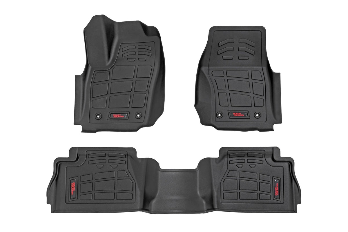 RC Sure-Fit Floor Mats | Front & Rear | Double Cab | Toyota Tacoma (24-26) (manufacturer page)