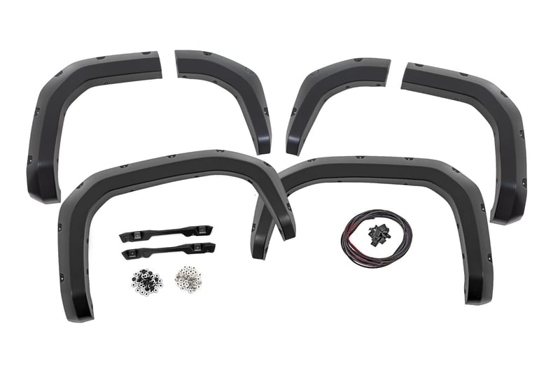 RC Fender Flares | 040 Super White | Toyota 4Runner 2WD/4WD (2025-2026) (manufacturer page)