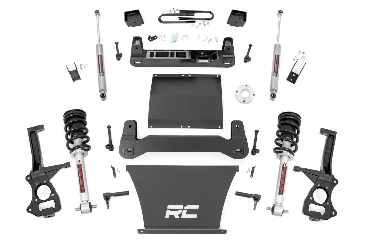 6 Inch Lift Kit | Mono Leaf Rear | N3 Struts | Chevy Silverado 1500 (25-26) - Susp Lift Kits 2wd (Image 1 of 6)