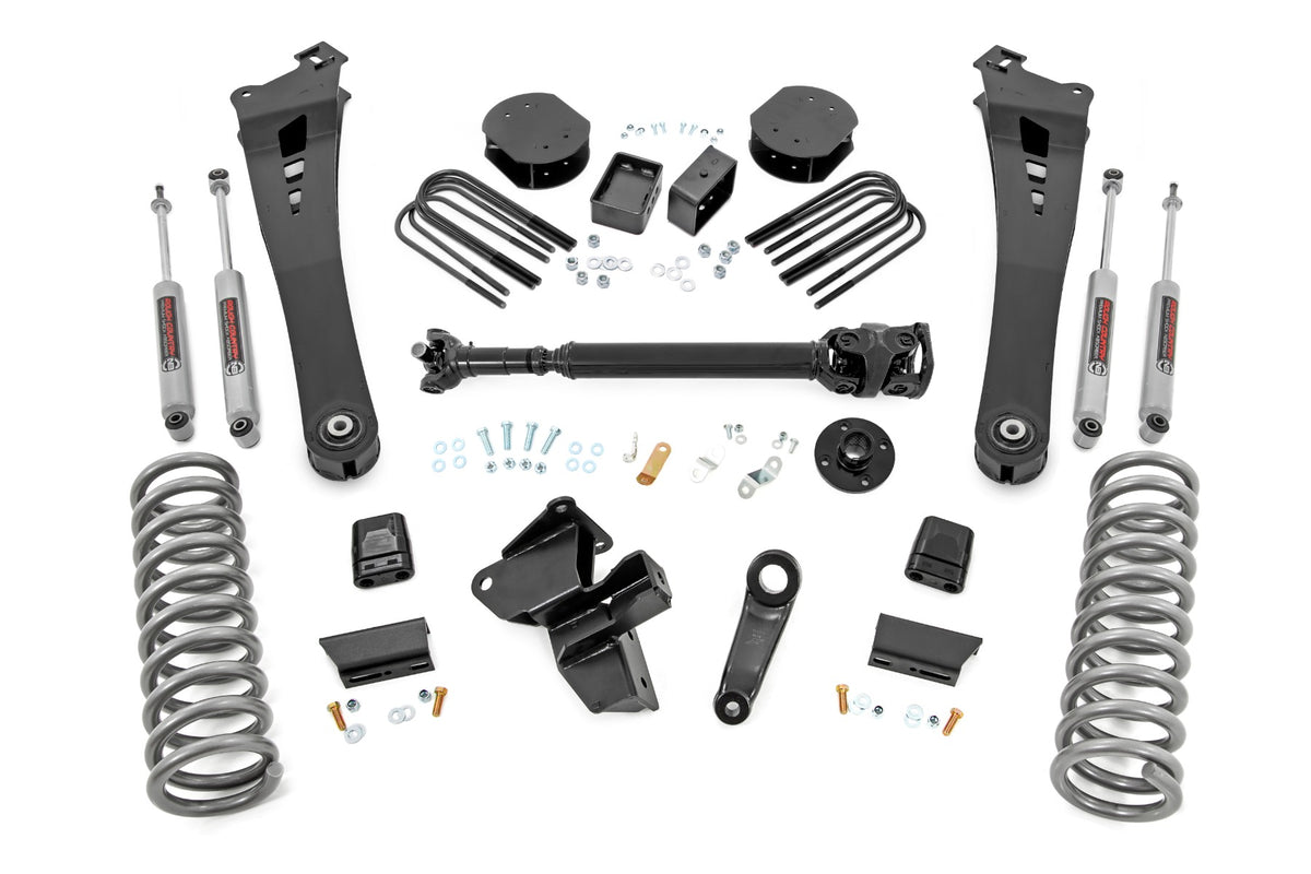 Rough Country 35230 5 Inch Lift Kit | Fr D/S | 10 Bolt T-Case | Ram 3500 4WD (2025-2026) - Studio View 1