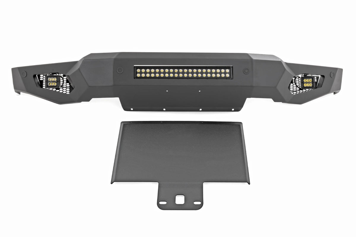 High Clearance Front Bumper | LED Lights & Skid Plate | Ford F-150 (21-23) - Bumpers (Image 6 of 6)