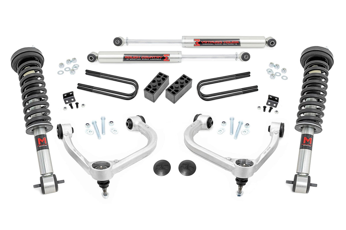 3 Inch Lift Kit | Forged UCA | M1/M1 | Ford F-150 4WD (2021-2026) - Susp Lift Kits 4wd (Image 1 of 6)