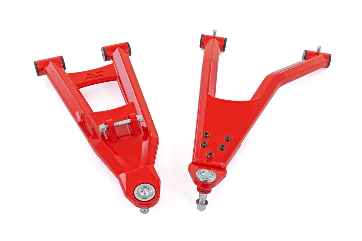Red Aluminum Control Arms | 2" Forward Offset | Polaris Ranger XP 1000 - Susp Lift Kits UTV (Image 4 of 6)