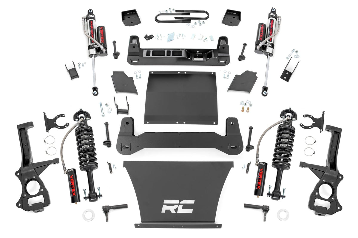 6 Inch Lift Kit | Mono Leaf Rear | Vertex | Chevy Silverado 1500 4WD (22-24) - Vertex Kits (Image 1 of 6)