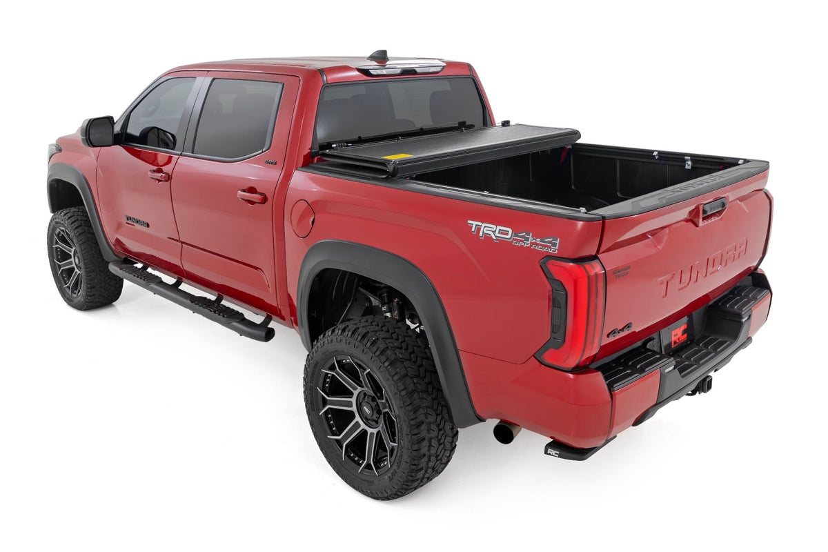 Hard Low Profile Bed Cover | 5'7" Bed | Cargo Mgmt | Toyota Tundra (22-26) - Bed Covers (Image 4 of 6)