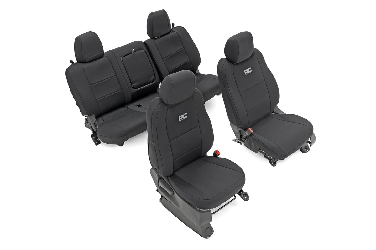 Seat Covers | FR & RR | Crew Cab | Nissan Frontier 2WD/4WD (2022-2026) - Interior & Mats (Image 1 of 4)