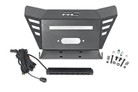 Winch Plate | 10" Black Slimline | Honda Pioneer 520 - Winches & Acc (Image 1 of 6)
