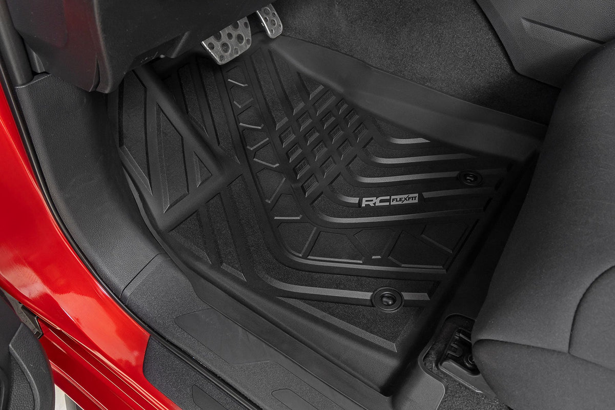 Flex-Fit Floor Mats | FR & RR | CrewMax | Toyota Tundra 2WD/4WD (2022-2026) - Interior & Mats (Image 3 of 5)