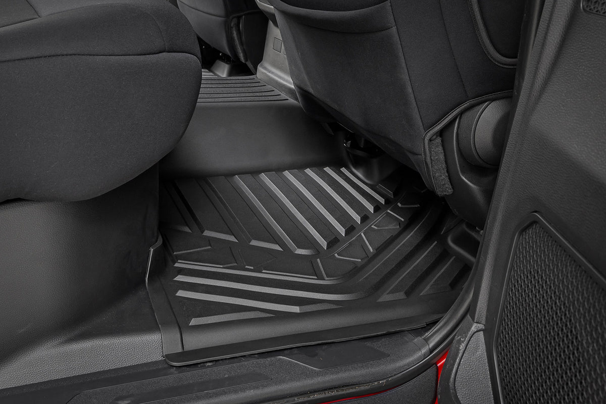 Flex-Fit Floor Mats | FR & RR | CrewMax | Toyota Tundra 2WD/4WD (2022-2026) - Interior & Mats (Image 4 of 5)