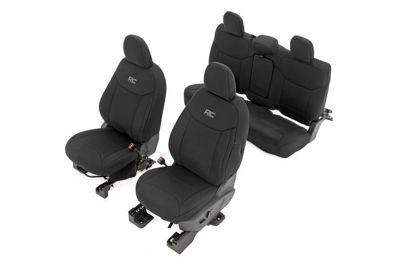 RC Seat Covers | FR & RR W/O Armrest | Crew Cab | Ford Maverick 2WD/4WD (22-26) (manufacturer page)