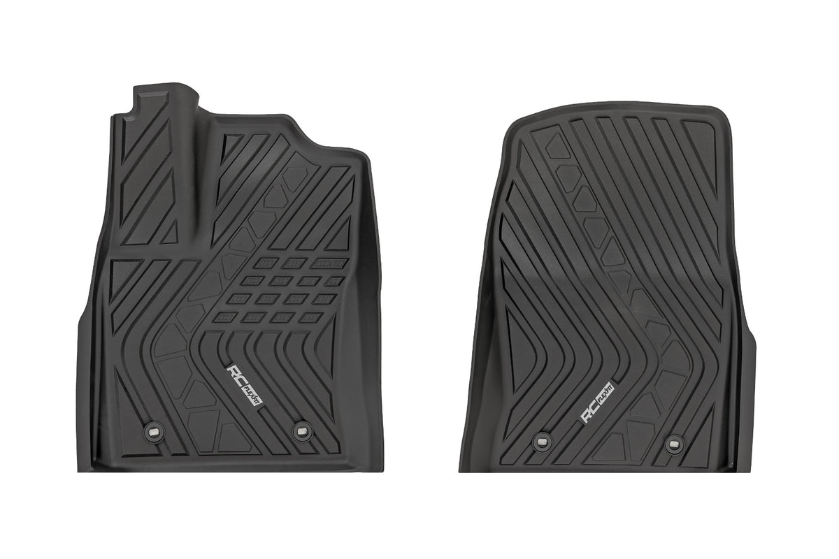 Flex-Fit Floor Mats | FR | CrewMax | Toyota Tundra 2WD/4WD (2022-2026) - Interior & Mats (Image 1 of 4)