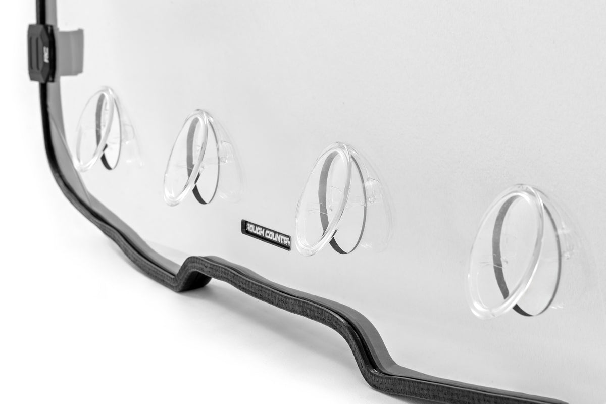 Rough Country 98202690 Vented Full Windshield | Scratch Resistant | Segway UT10 P - Studio View 5