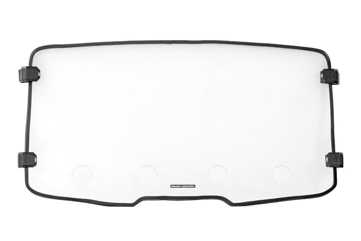 Rough Country 98202690 Vented Full Windshield | Scratch Resistant | Segway UT10 P - Studio View 4