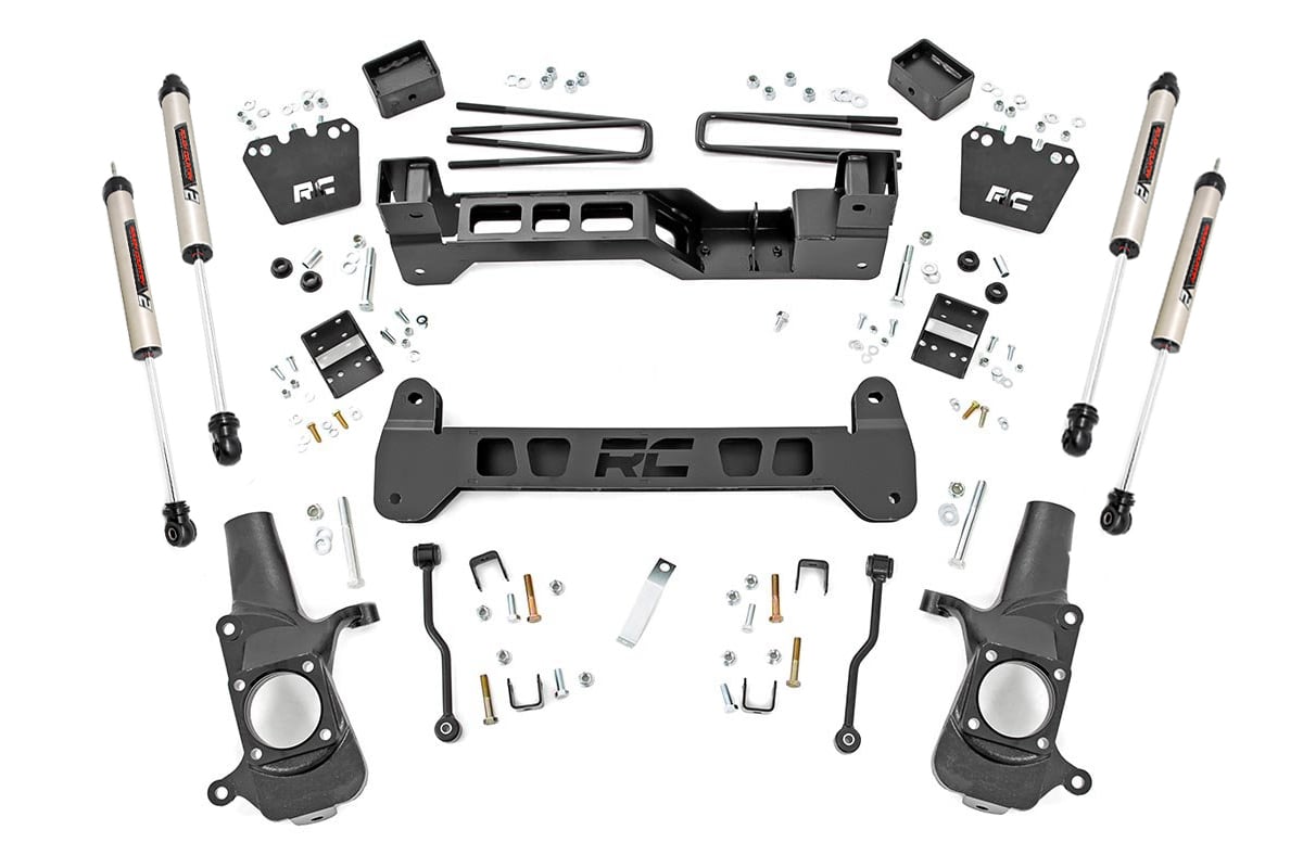 6 Inch Lift Kit | V2 | Chevy Silverado & GMC Sierra 2500HD 2WD (2001-2010) - Susp Lift Kits 2wd