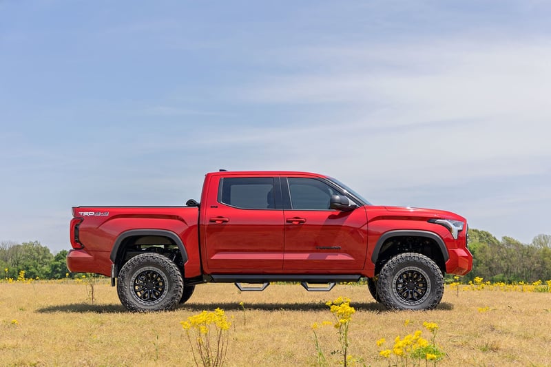 RC SRX2 Adj Aluminum Steps | CrewMax | Toyota Tundra 2WD/4WD (2022-2026) (manufacturer page)