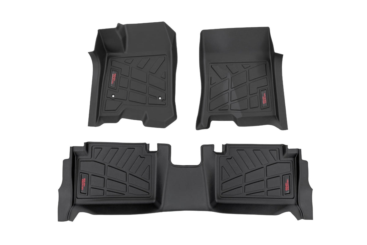 Rough Country 1313 2 Inch Leveling Kit | Aluminum | Red | Chevy/GMC 1500 Truck (07-18) SUV (07-20) - Image 1