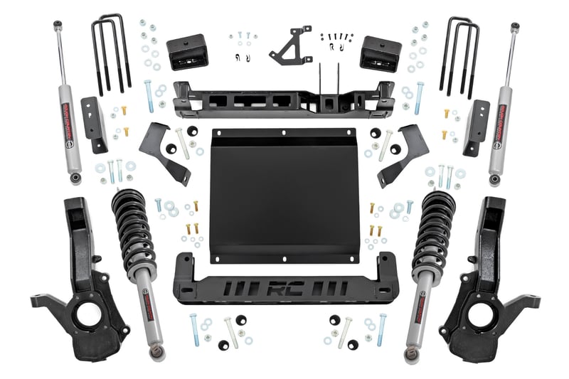 RC 4 Inch Lift Kit | N3 Shocks | Chevy/GMC Canyon/Colorado 4WD (2023-2026) (manufacturer page)