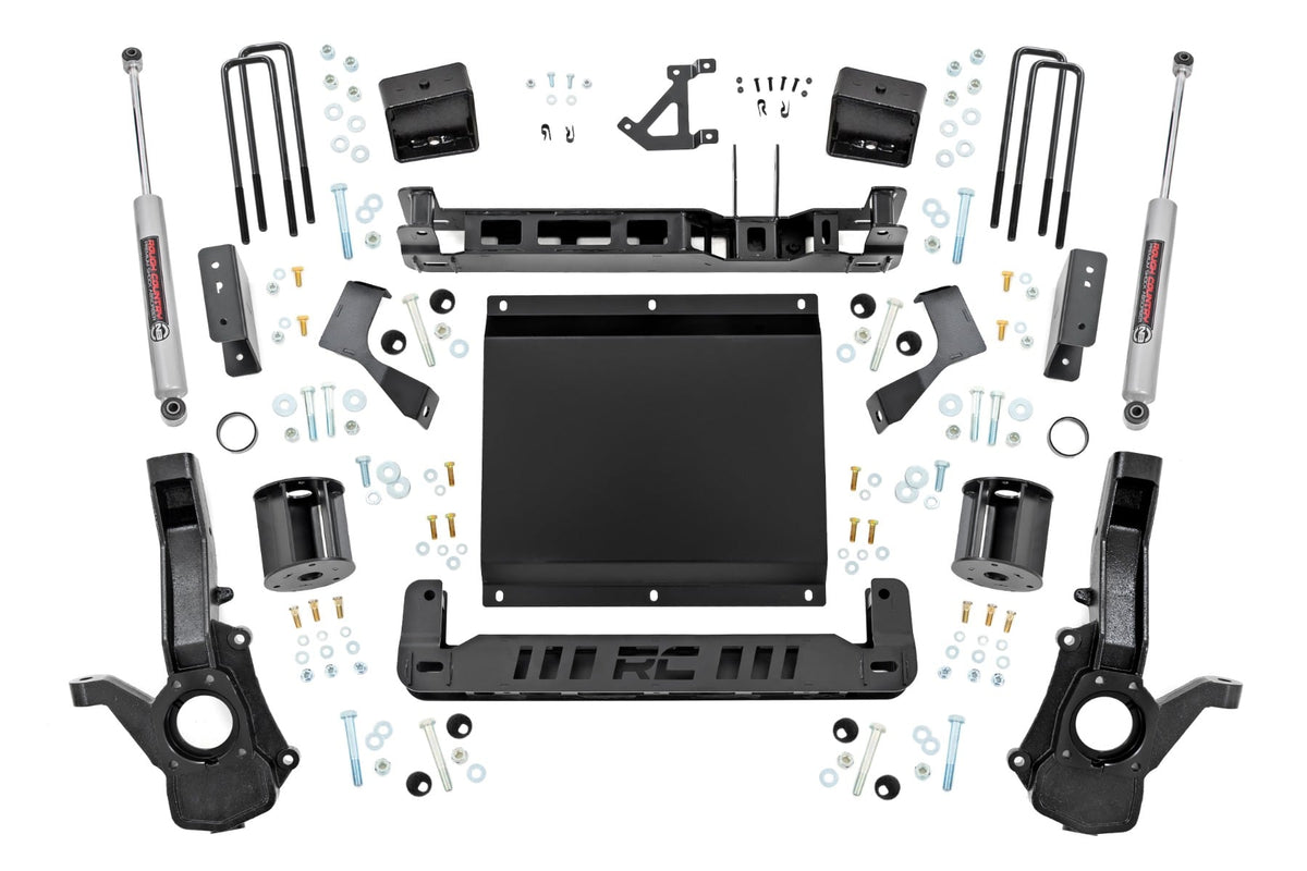 6 Inch Lift Kit | N3 Shocks | Chevy/GMC Canyon/Colorado 4WD (2023-2026) - Susp Lift Kits 4wd (Image 1 of 6)