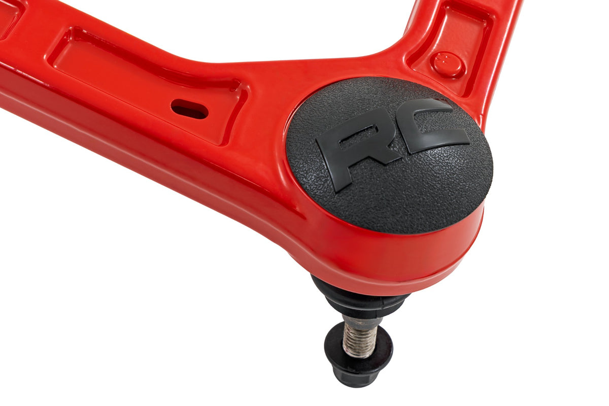 Rough Country 10050RED Red Forged Upper Control Arms | OE Upgrade | Chevy/GMC Canyon/Colorado (23-26) - Studio View 2