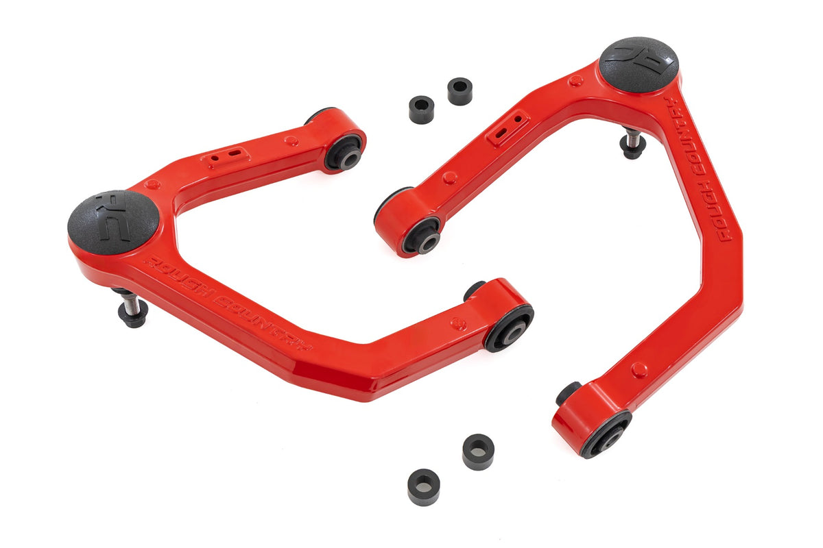 Rough Country 50017RED Red Upper Control Arms | OE Upgrade | Ford Ranger 2WD/4WD (2024-2026) - Image 1