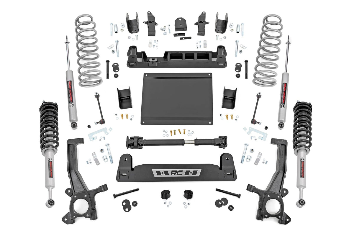 Rough Country 77231 6 Inch Lift Kit | N3 Strut | Toyota Tacoma 4WD (2024-2026) - Studio View 1
