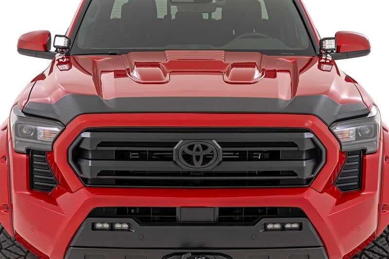 RC Hood Protector | Gloss Black | Toyota Tacoma 2WD/4WD (2024-2026) (manufacturer page)