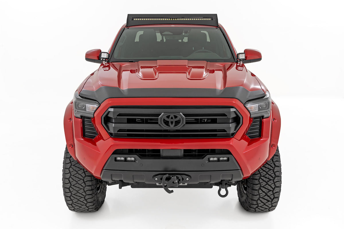 Rough Country HP80011 Hood Protector | Toyota Tacoma 2WD/4WD (2024-2026) - Studio View 2