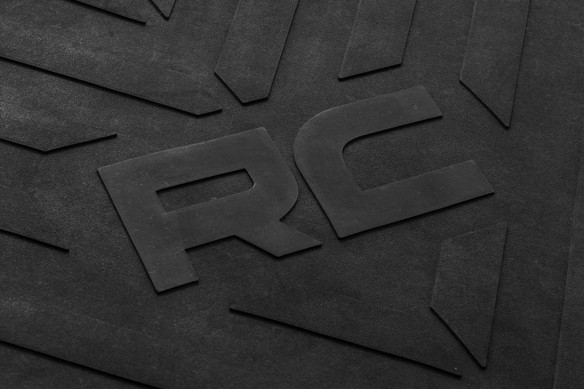Rough Country RCM692 Bed Mat | 5' Bed | RC Logo | Toyota Tacoma 2WD/4WD (2024-2026) - Studio View 6