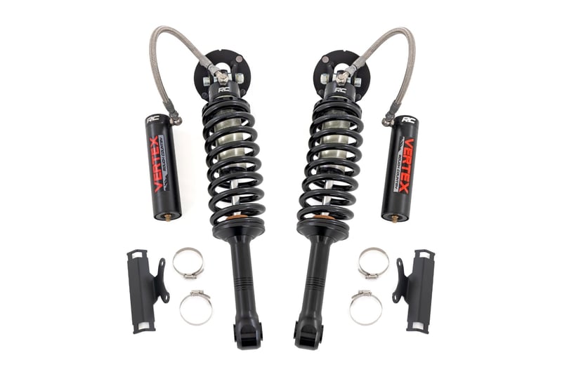 RC Vertex 2.5 Reservoir Coilovers | Front | 3.5" | Toyota Tacoma 4WD (2024-2026) (manufacturer page)