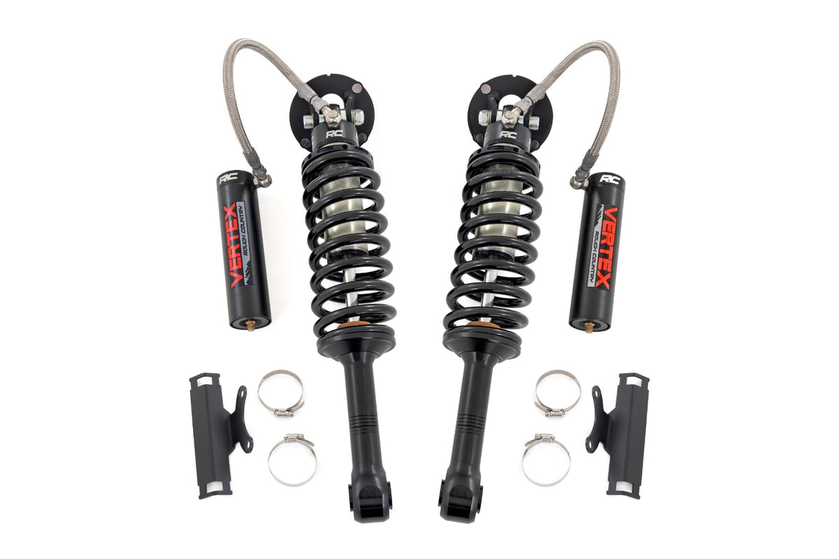 Rough Country 689178 Vertex 2.5 Reservoir Coilovers | Front | 3.5" | Toyota Tacoma 4WD (2024-2026) - Image 1