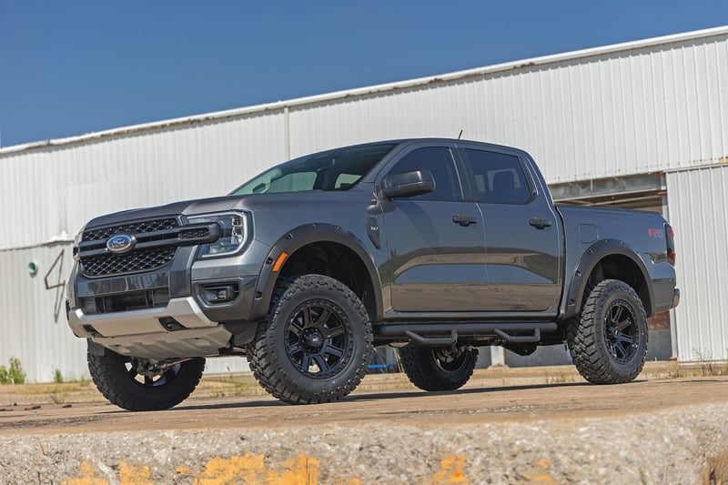 RC Pocket Fender Flares | T9 Marsh Gray | Ford Ranger 2WD/4WD (2024-2026) (manufacturer page)