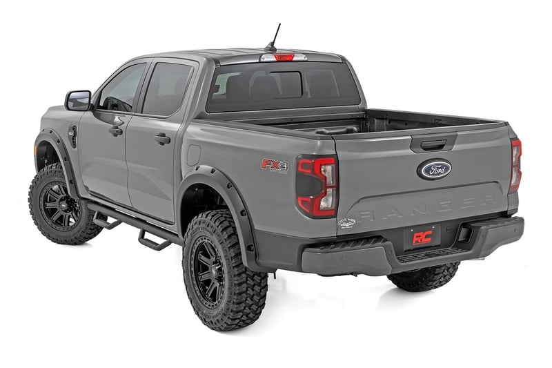 RC Pocket Fender Flares | T9 Marsh Gray | Ford Ranger 2WD/4WD (2024-2026) (manufacturer page)