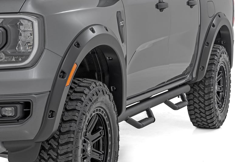 RC Pocket Fender Flares | T9 Marsh Gray | Ford Ranger 2WD/4WD (2024-2026) (manufacturer page)