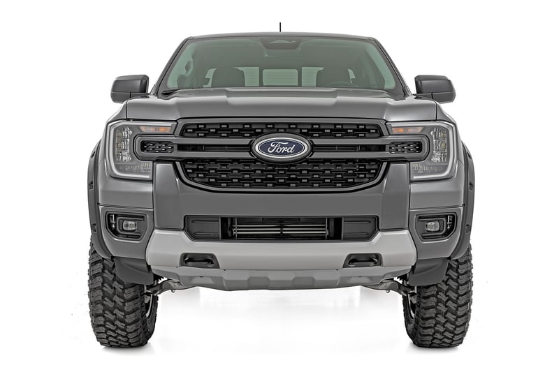 RC Pocket Fender Flares | NE Cactus Gray | Ford Ranger 2WD/4WD (2024-2026) (manufacturer page)