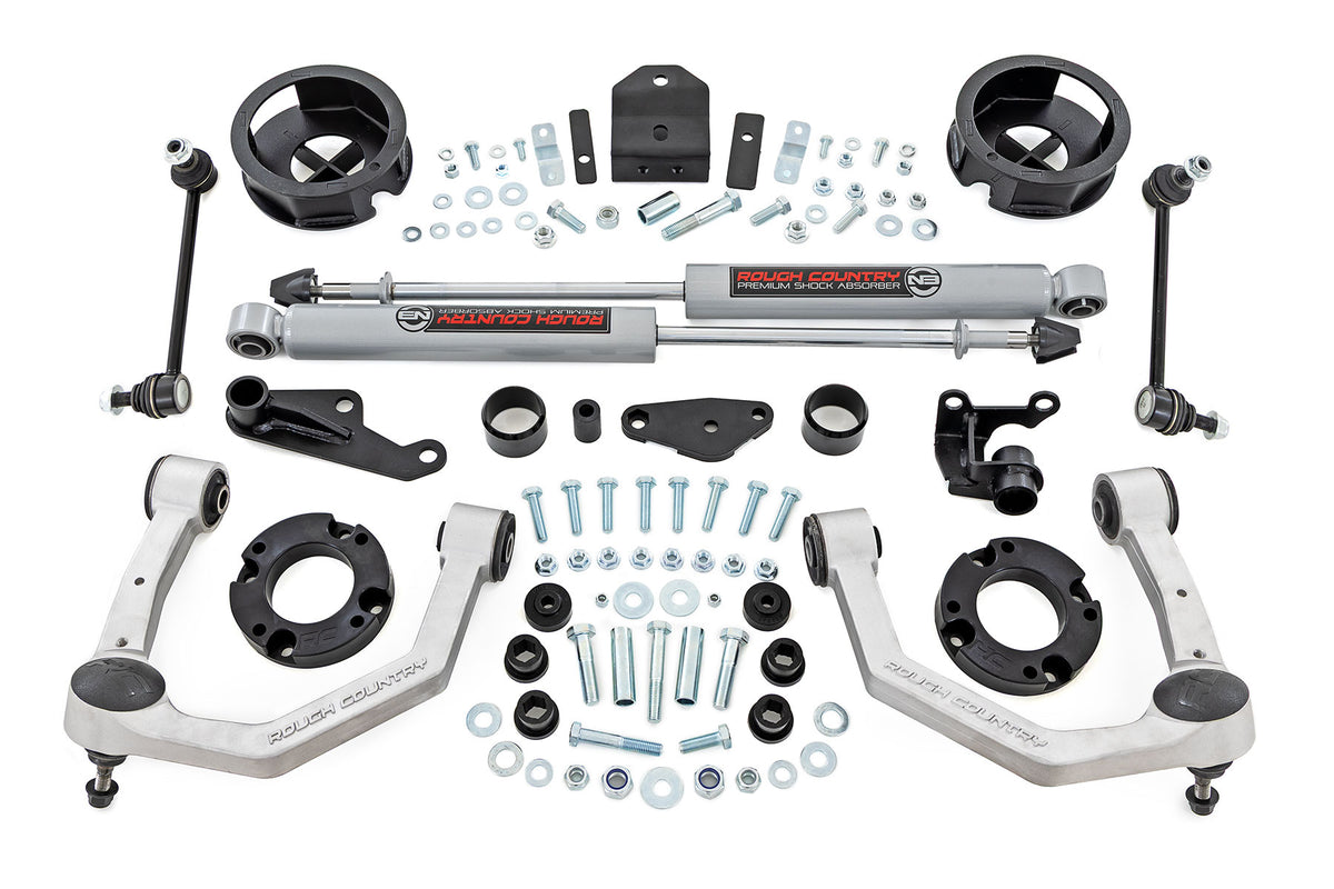 Rough Country 76931 3.5 Inch Lift Kit | TRD Offroad | Toyota 4Runner 4WD (2025-2026) - Studio View 1