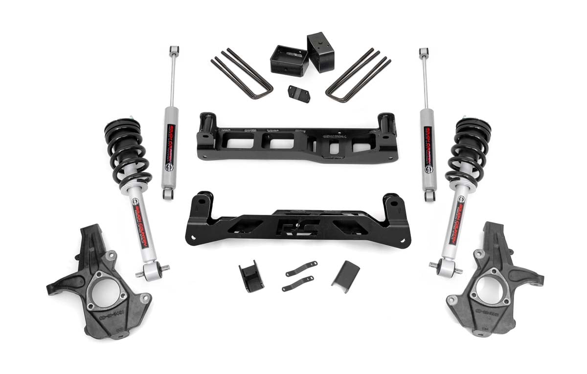 5 Inch Lift Kit | N3 Struts | Chevy/GMC 1500 2WD (07-13) - Susp Lift Kits 2wd
