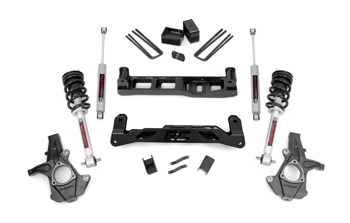 Rough Country 26131 5 Inch Lift Kit | N3 Struts | Chevy/GMC 1500 2WD (07-13) - Image 1