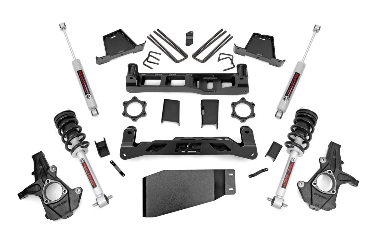 7.5 Inch Lift Kit | N3 Struts | Chevy/GMC 1500 4WD (07-13) - Susp Lift Kits 4wd (Image 2 of 5)
