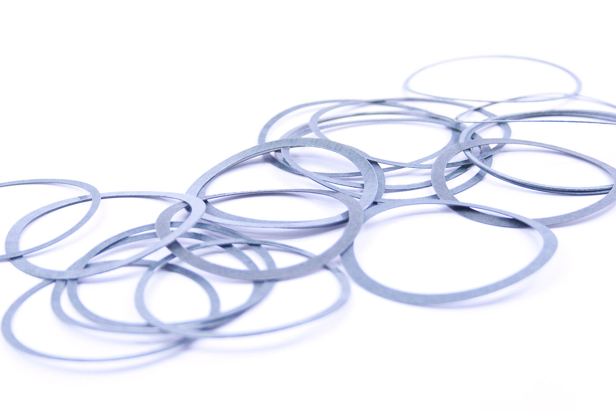 Lens Spacer 6pk Kit: (73mm OD / 66mm ID) - Clear Lenses / Etching (Image 1 of 6)