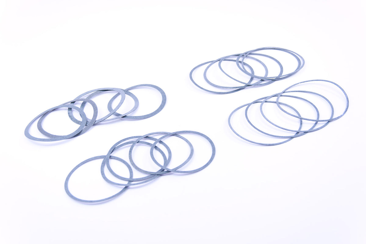 Lens Spacer 6pk Kit: (61mm OD / 55mm ID) - Clear Lenses / Etching (Image 2 of 6)