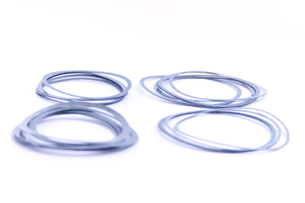 Lens Spacer 6pk Kit: (73mm OD / 66mm ID) - Clear Lenses / Etching (Image 3 of 6)