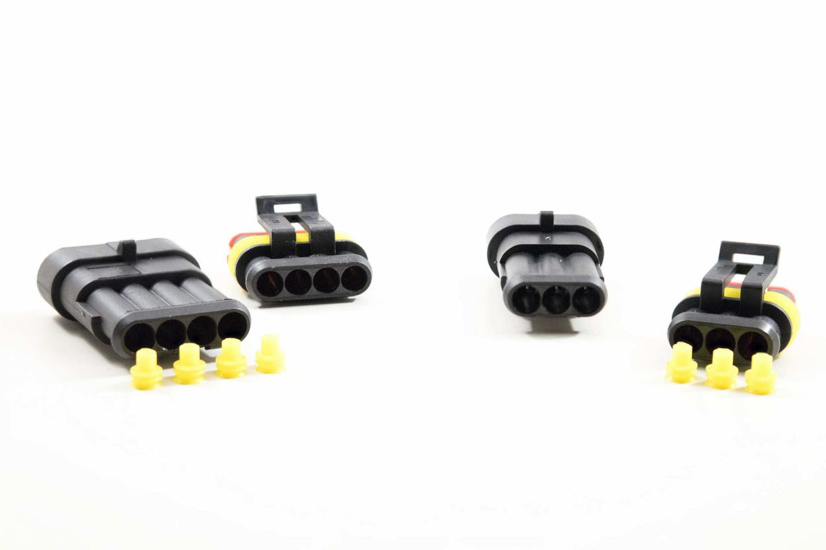 Connector: AMP Female - 2 pin - Wiring Parts (Image 2 of 4)