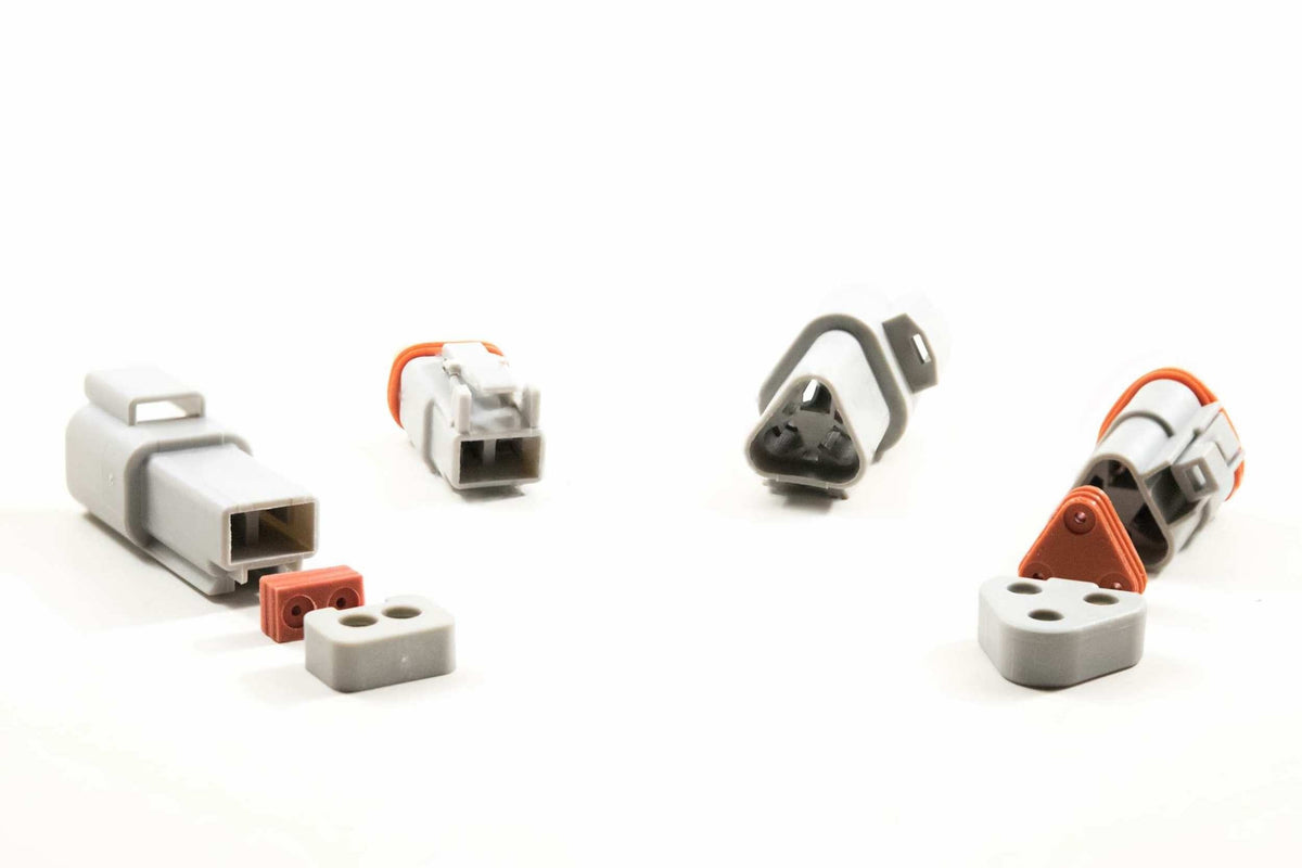 Connector: DT Male - 3 pin - Wiring Parts (Image 3 of 4)