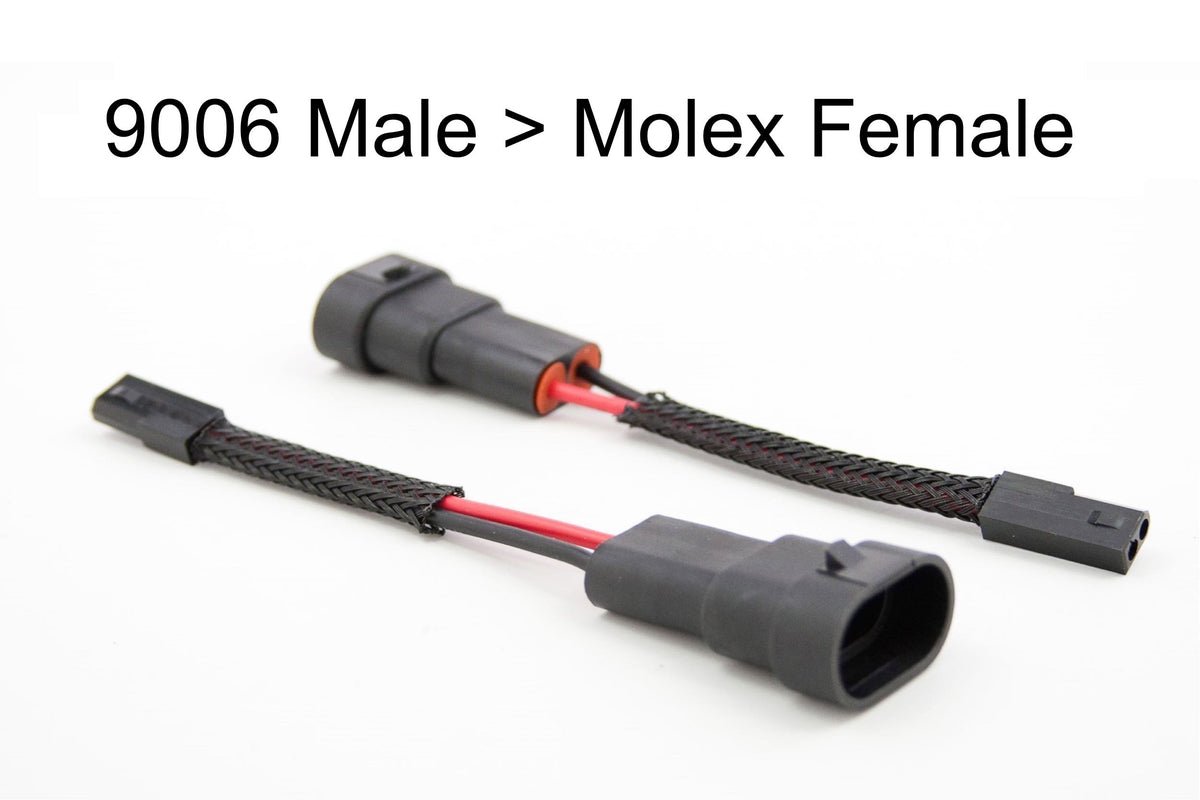 Adapter: 9006 Female to Molex Male - Wiring Parts (Image 2 of 3)