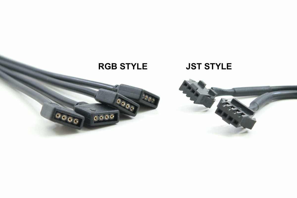 Splitter: Bare 4 Wire to 4x RGB 4P Female - Wiring Parts (Image 3 of 3)