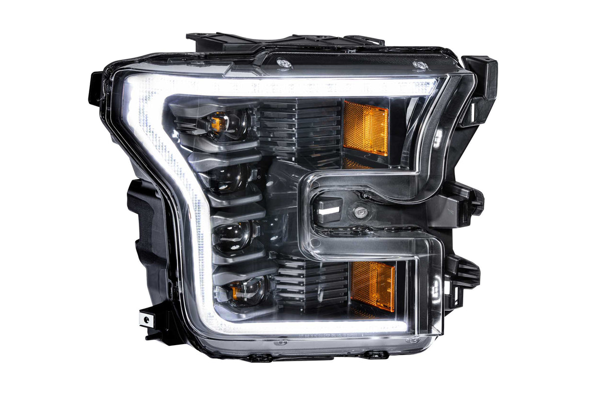 XB LED Headlights: Ford F-150 (15-17 / White DRL / Set) - Headlights (Image 5 of 6)