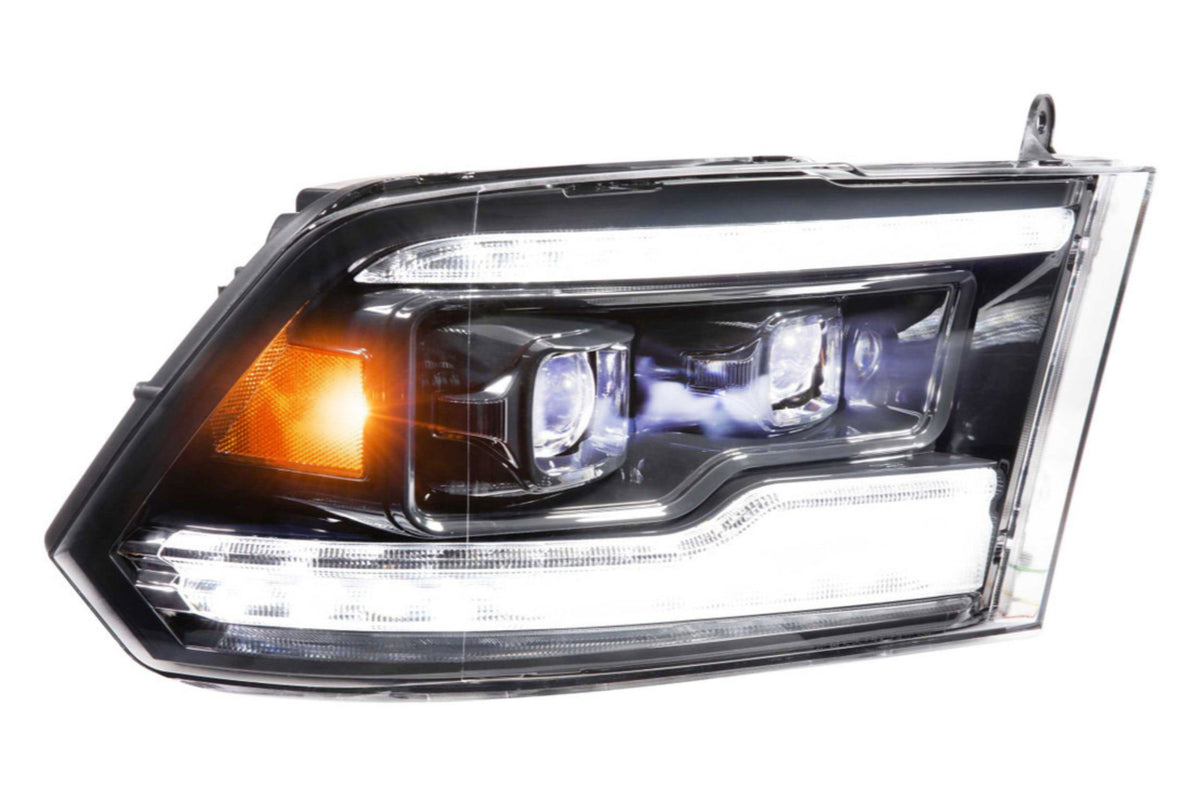 XB LED Headlights: Dodge Ram (09-18 / White DRL / Set) - Headlights (Image 4 of 6)