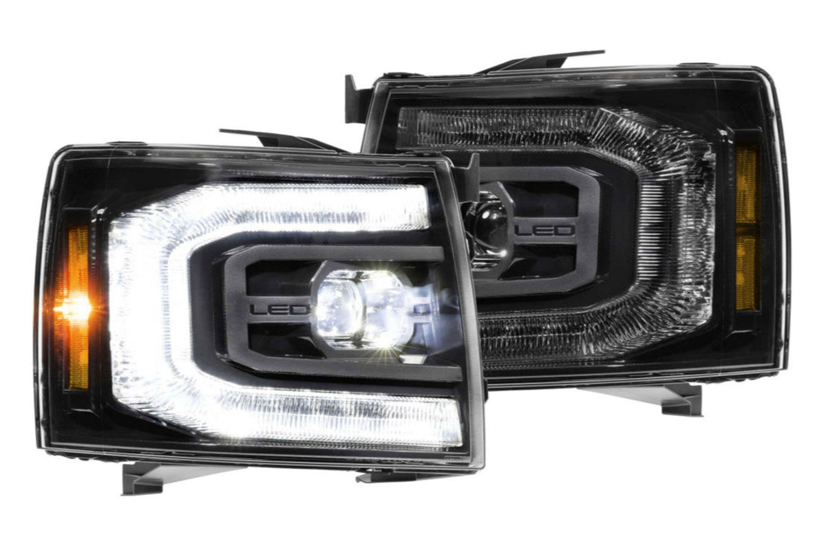 XB LED Headlights: Chevrolet Silverado (07-13 / Set) - Headlights (Image 1 of 6)
