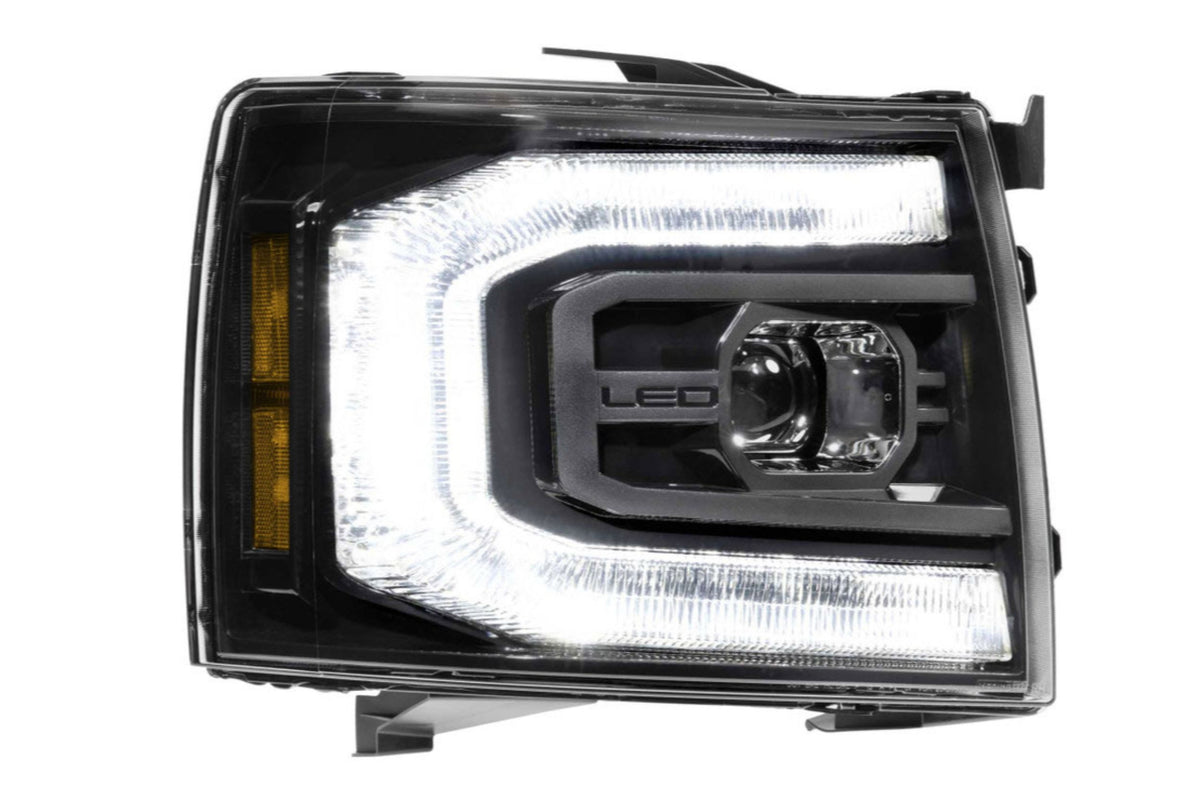 XB LED Headlights: Chevrolet Silverado (07-13 / Set) - Headlights (Image 4 of 6)